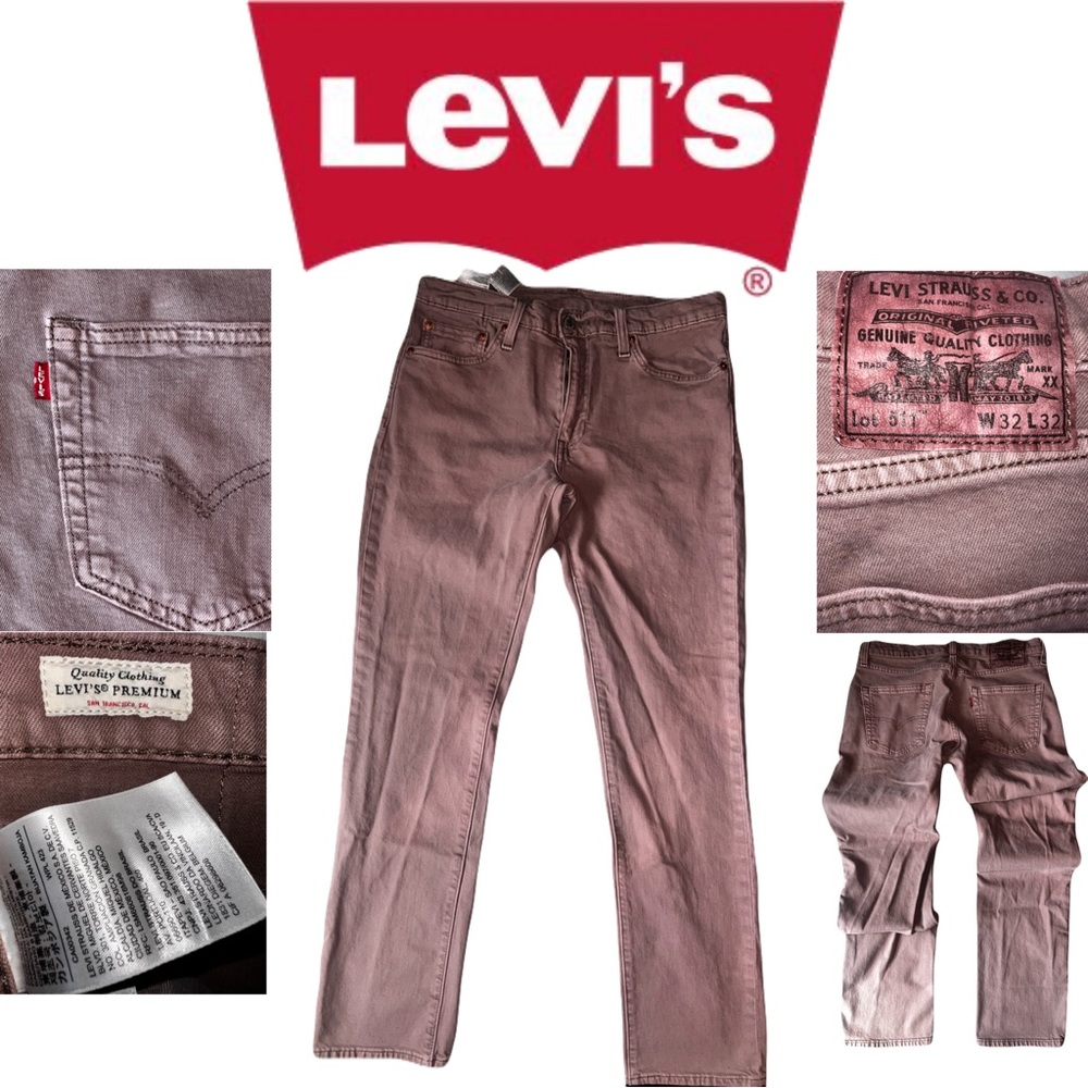 Levi's 511 Brown Jeans